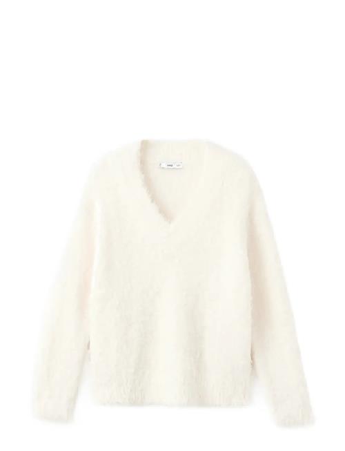 Mango | Faux-Fur Knitted Sweater | S