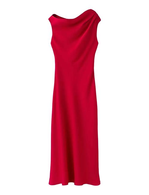 Mango | A-Line Dress With Asymmetrical Neckline | XL