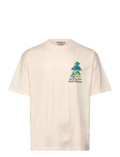 Scotch & Soda | Loose Fit Front And Back Artwork T-Shirt | M