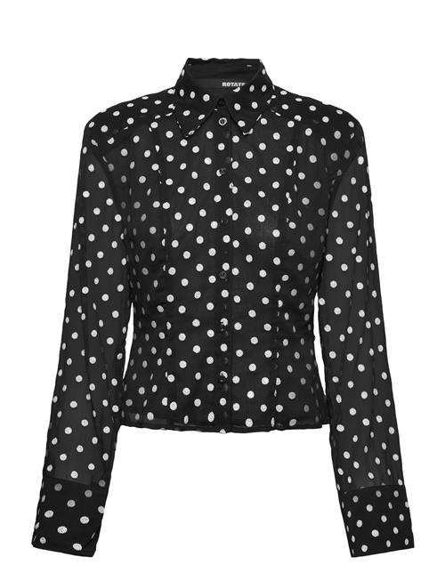 ROTATE | Chiffon Fitted Shirt | 38