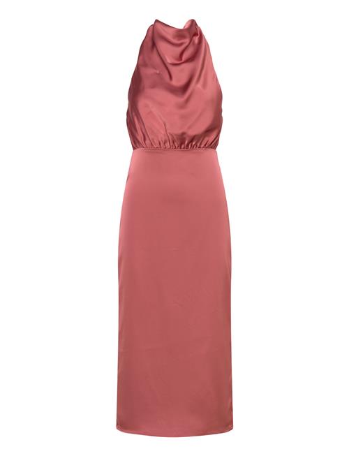 Malina | Solange Open Back Halterneck Midi Dress | 34