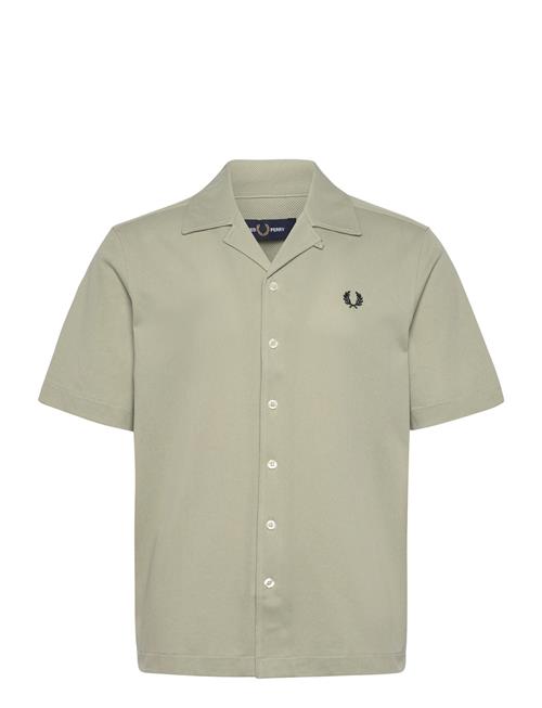 Fred Perry | Compress Mesh Revere Collar Sh | XL