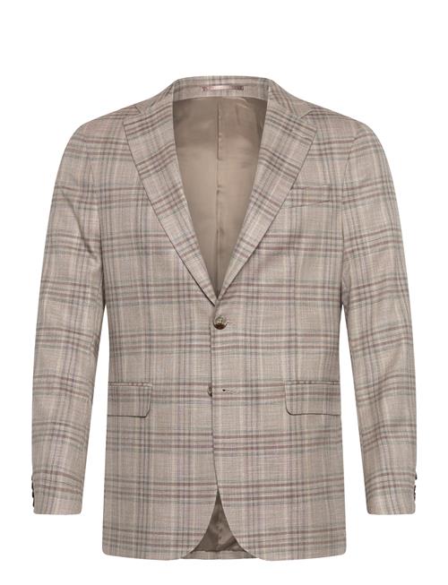 Lindbergh Black | Superflex Check Blazer | 56