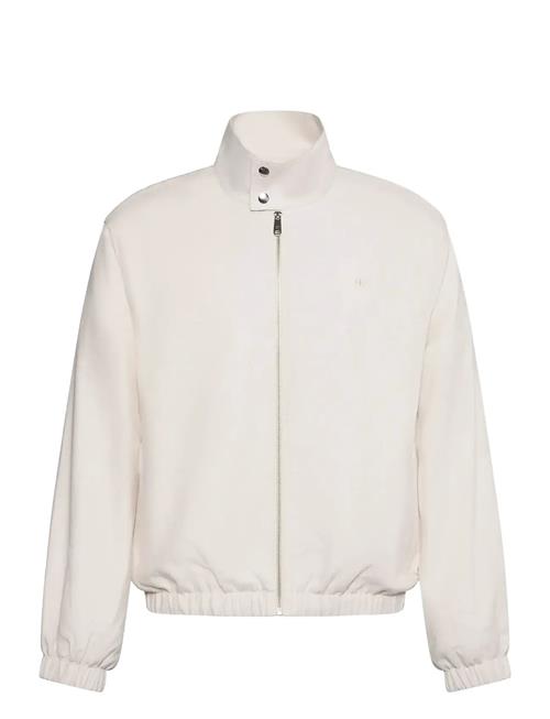 Calvin Klein Jeans | Ls Linen Harrington Jkt | L