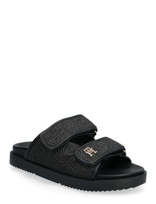 Tommy Hilfiger | Double Strap Raffia Sandal | 41
