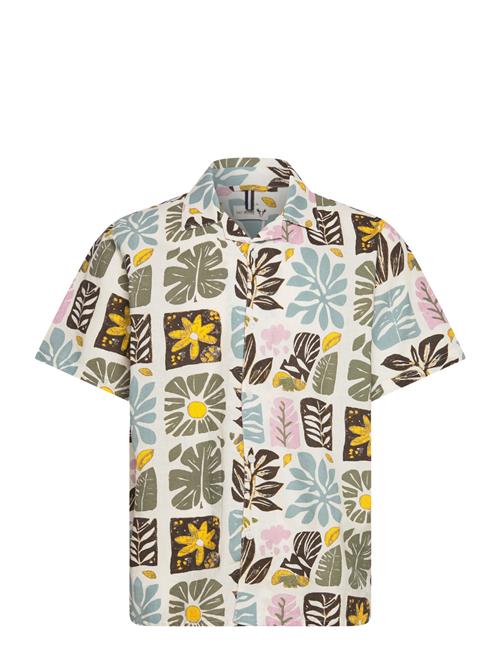Fat Moose | Sea Cotton/Linen S/S Shirt | XL