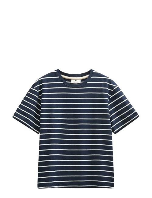 Anerkjendt | Akvillads Structure Stripe Ss Tee | XL