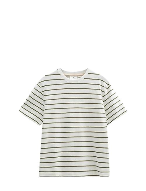 Anerkjendt | Akvillads Structure Stripe Ss Tee | M