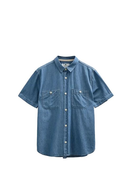Anerkjendt | Aktheshirt Chambray Ss Shirt | S