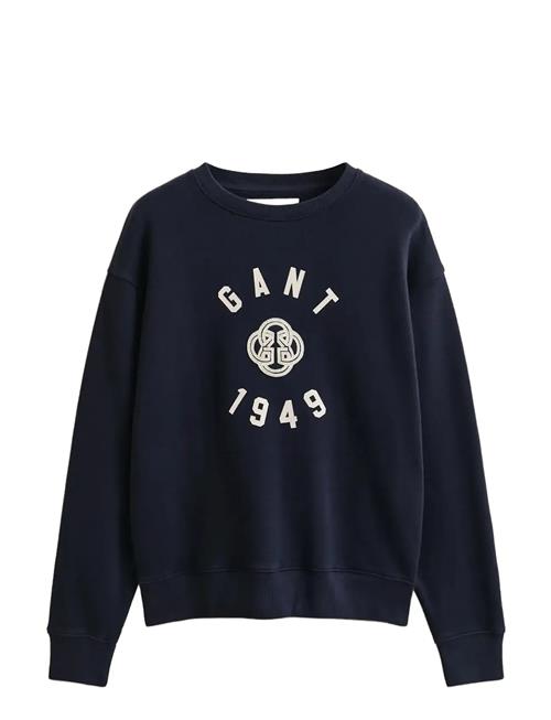 GANT | Graphic C-Neck Sweater | S