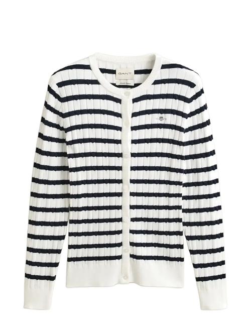 GANT | Stretch Cotton Cable Stripe Cardi | XL/XXL