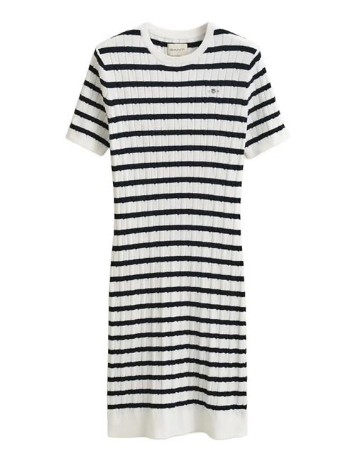 GANT | Stretch Cotton Cable Ss Dress | S