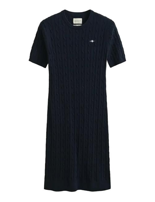 GANT | Stretch Cotton Cable Ss Dress | L