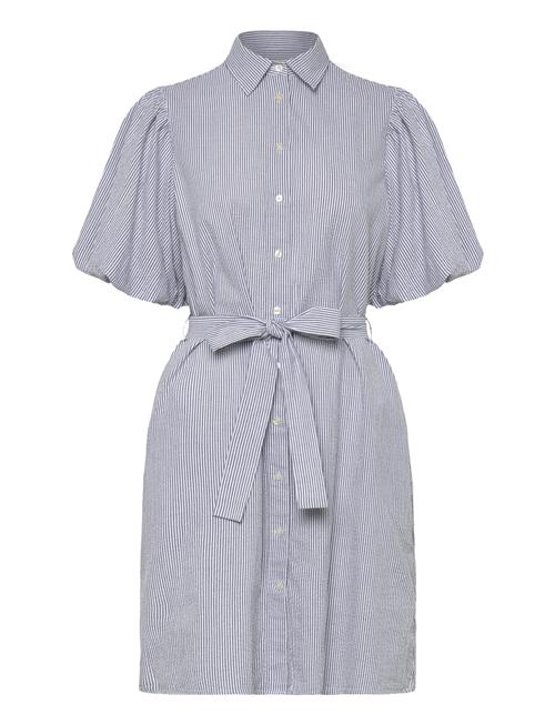 GANT | Seersucker Puff Sleeve Dress | 44