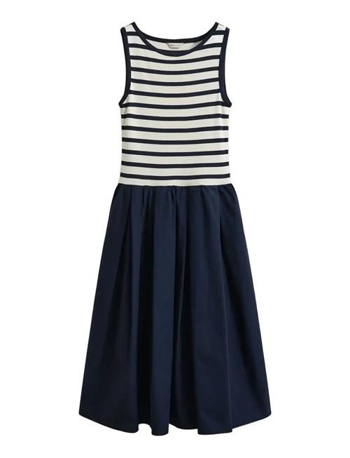 GANT | Jersey Woven Combo Dress | XXL