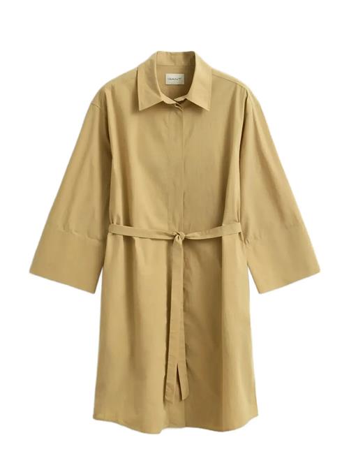 GANT | Poplin Belted Shirt Dress | 40