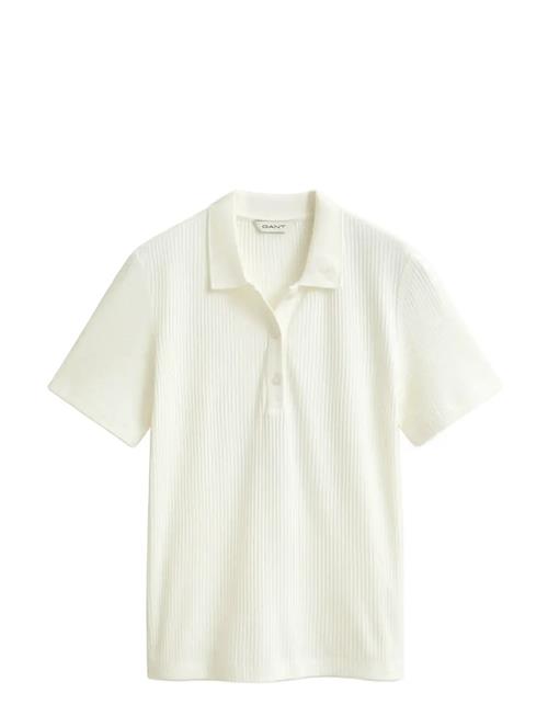 GANT | Slim Ribbed Ss Polo | XL