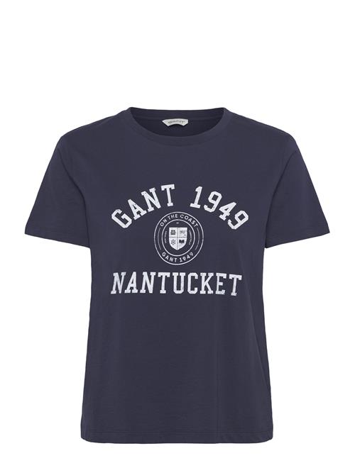 GANT | Reg Graphic Print Ss T-Shirt | XS