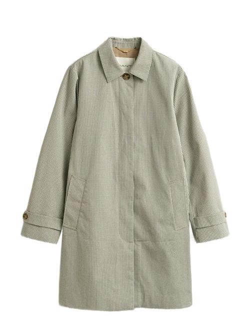 GANT | Checked Cotton Blend Car Coat | XS