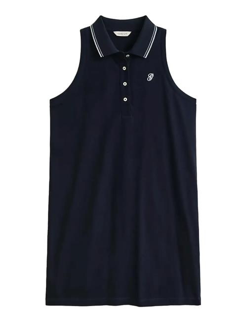 GANT | Reg Sleeveless Pique Polo Dress | M