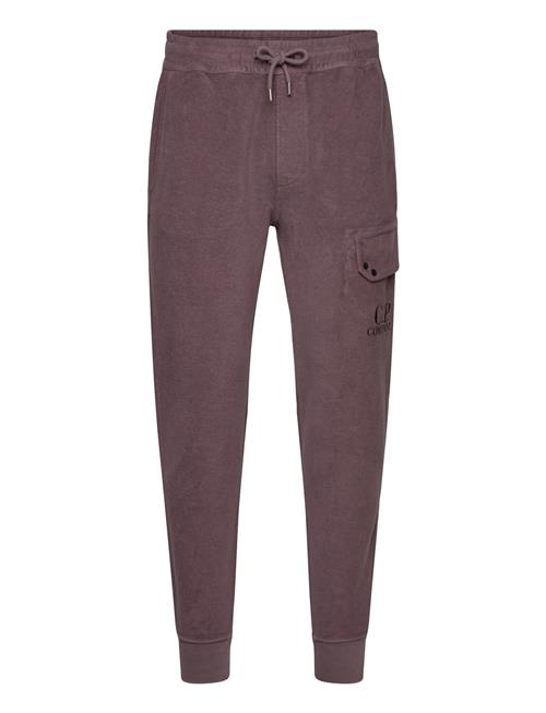 C.P. Company | Reverse Brushed & Emerized Diagonal Fleece Mixed Jogger | XL