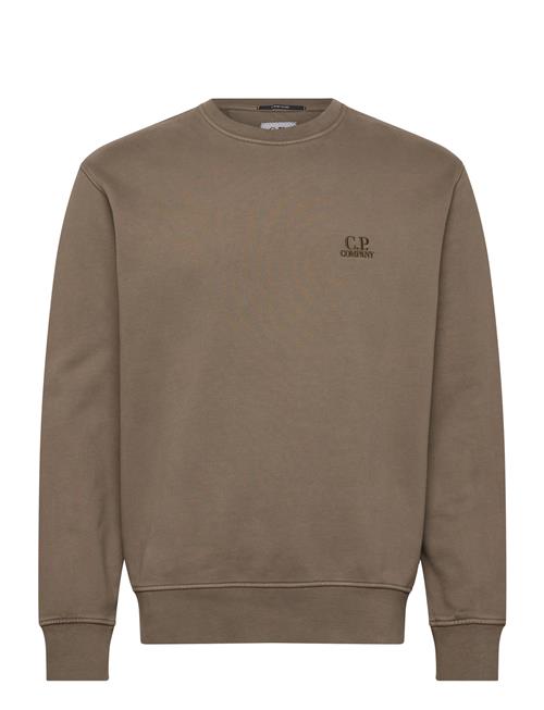 C.P. Company | Logo Embroidered Crewneck Sweatshirt | XS