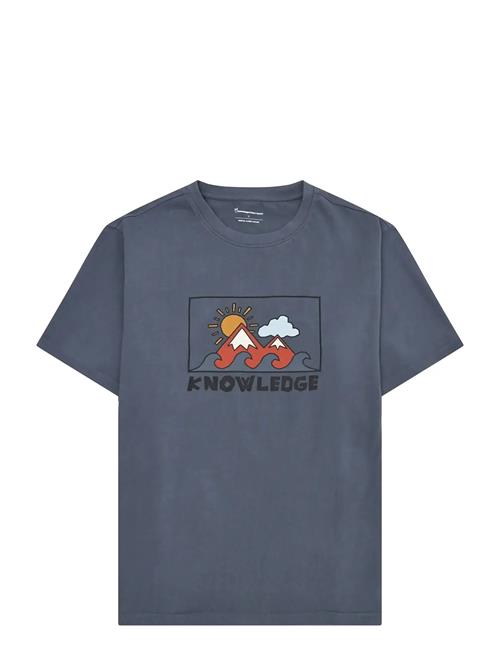 Knowledge Cotton Apparel | Front Print T-Shirt | M