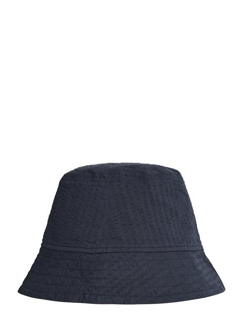 Knowledge Cotton Apparel | Seersucker Bucket Hat | L/XL