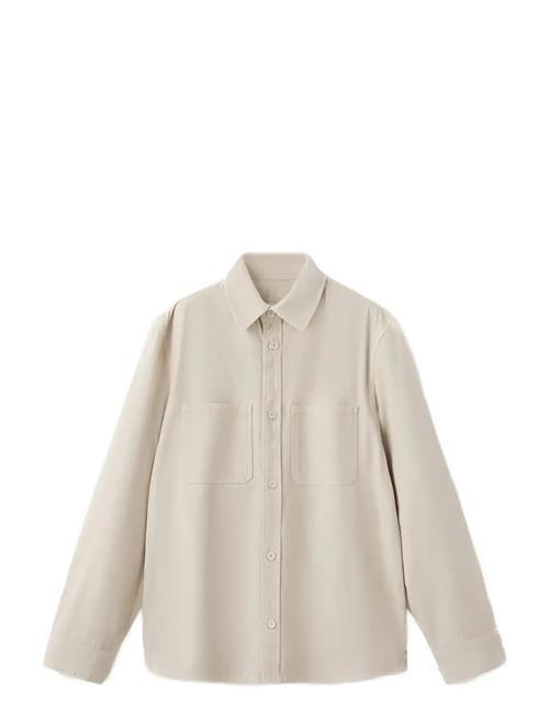 Mango | 100 Cotton Overshirt With Pockets | XXL
