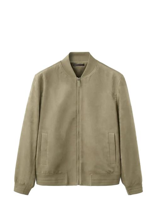 Mango | Suede-Effect Bomber Jacket | XL