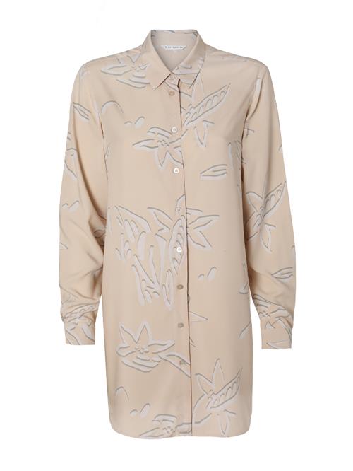 TATUUM Bluse 'Libu'  lysebeige / mørkegrå / offwhite