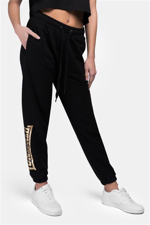 LONSDALE Bukser 'Kerrysdale'  guld / sort