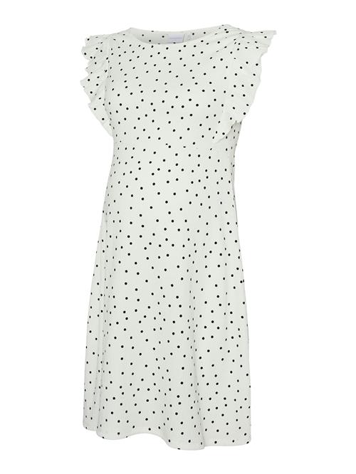 MAMALICIOUS Sommerkjole 'MLEveline'  sort / hvid