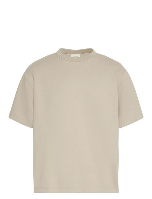 Calvin Klein | Ss Crinkle Crepe Spacer Tee | XL