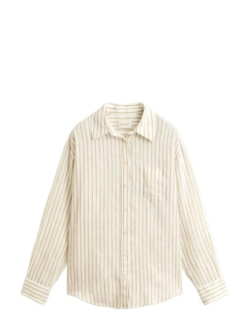GANT | Rel Striped Linen Ls Shirt | 36