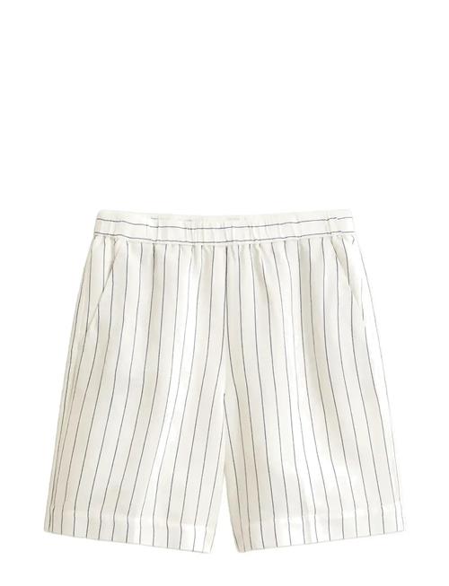 GANT | Striped Linen Blend Pull On Shorts | 36