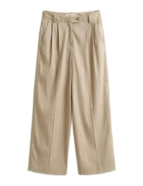 GANT | Pinstripe Linen Blend Pants | 40