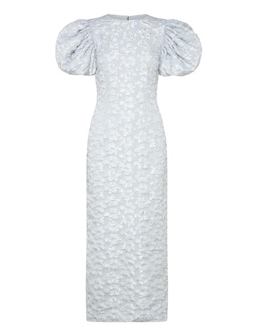 ROTATE | Jacquard Midi Puffy Dress | 36