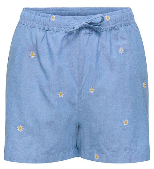 Kids Only Shorts - KogMalou - Cashmere Blue/EMB Daisy
