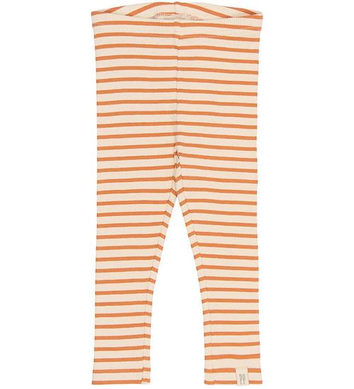 Petit Piao Leggings - Rib - Modal/Bomuld - Ppsky - Coral Gold