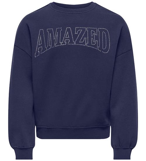 Kids Only Sweatshirt - KogKiki - Midnight Sail/Amazed m. Simili