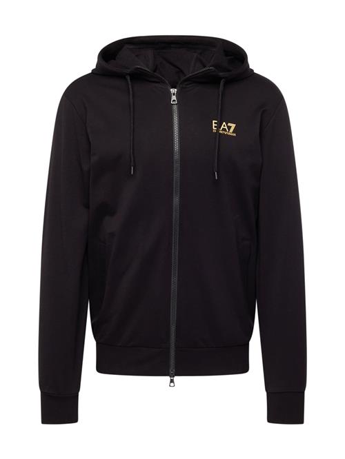 EA7 Emporio Armani Sweatjakke  guld / sort