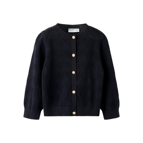 NAME IT Strik Cardigan Pdesolle Dark Navy