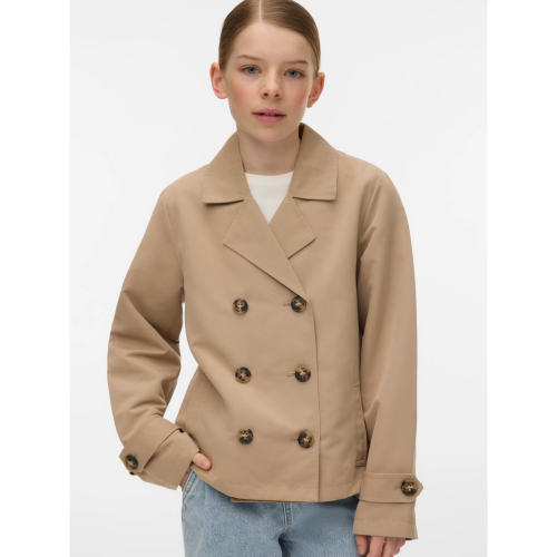 VERO MODA GIRL Trenchcoat Chloemia Silver Mink
