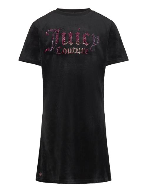 Juicy Couture | Luxe Diamante Fitted Ss Tee Dress | 176