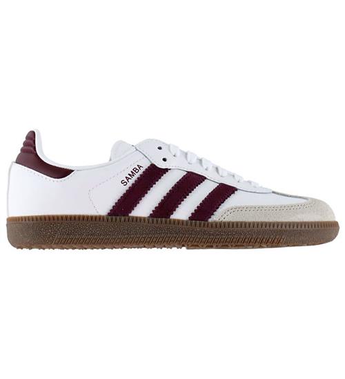 adidas Originals sko - Samba OG J - Ftwwht/Maroon/Gum5