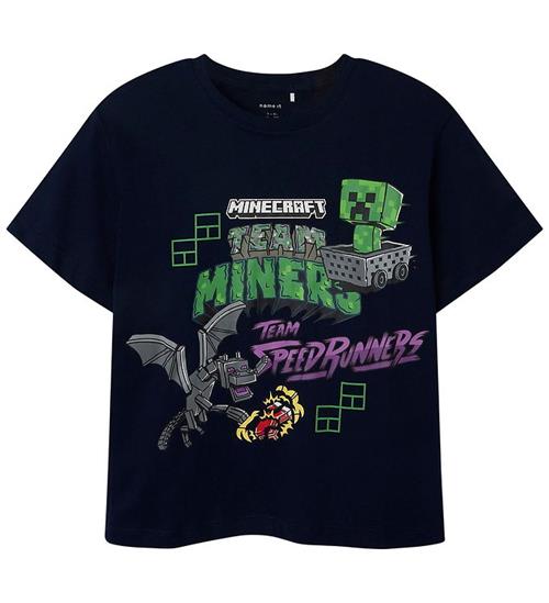 Name It T-shirt - NkmJahi - Minecraft - Navy Blazer