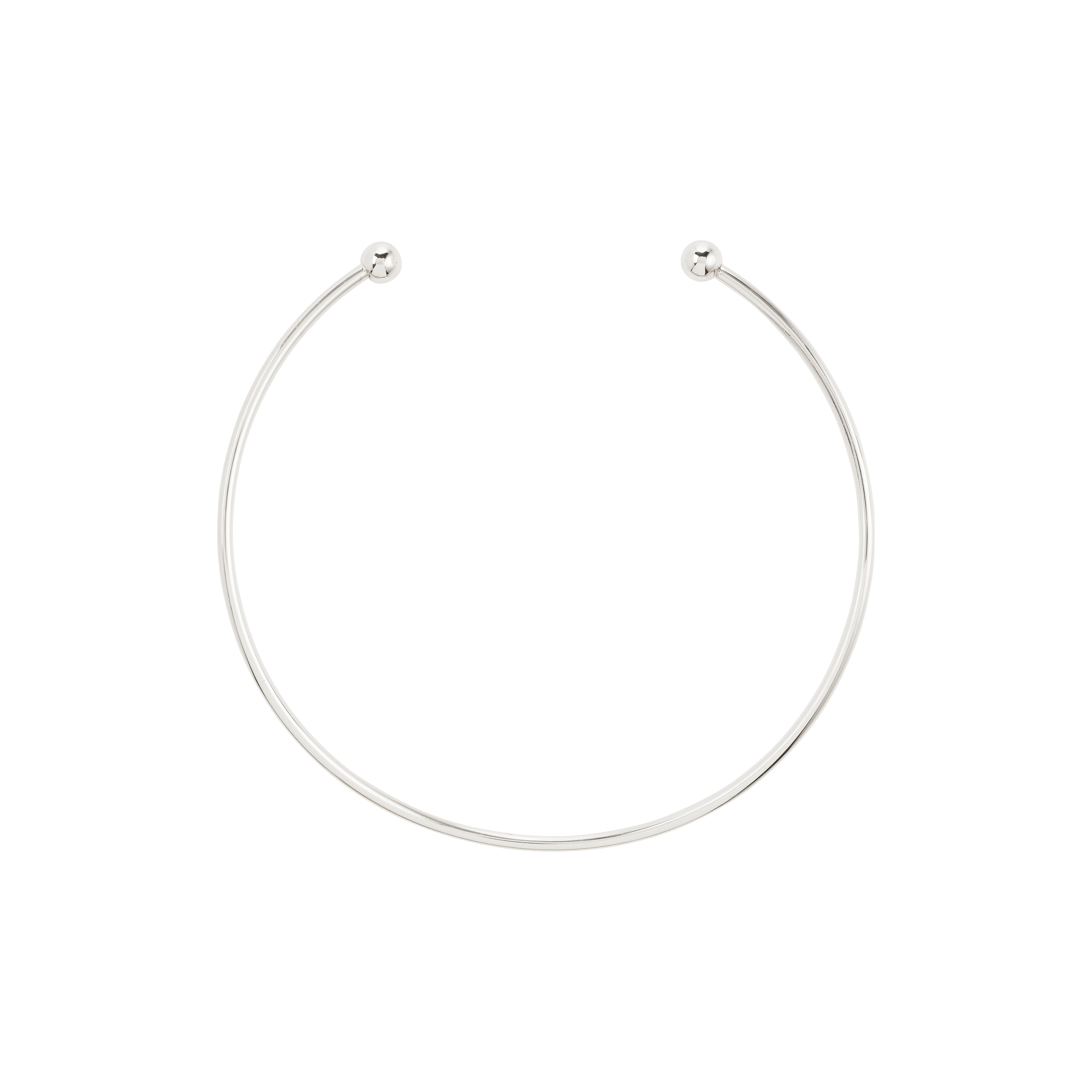 Pilgrim CHARM choker sølvbelagt