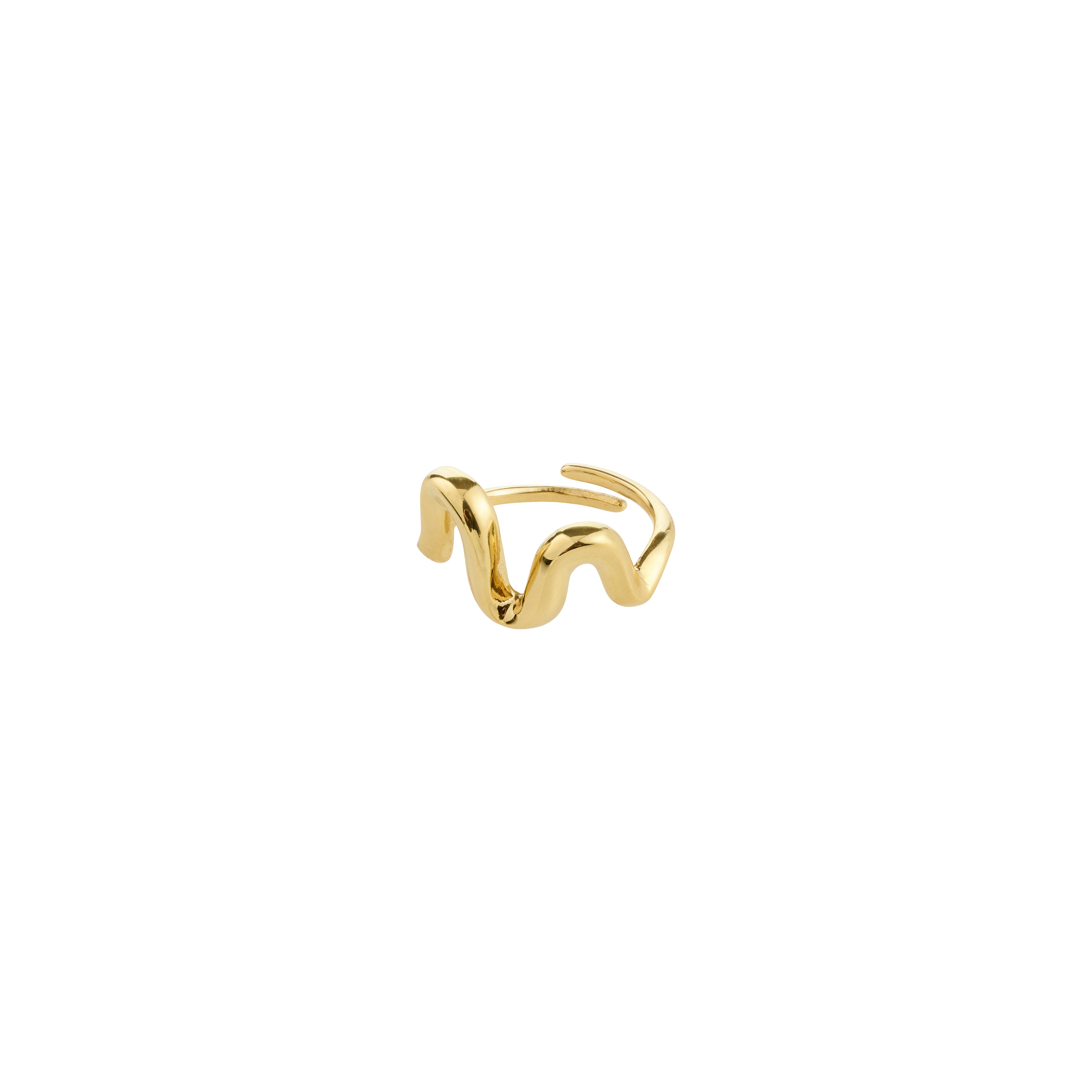 Pilgrim AIKO ring guldbelagt