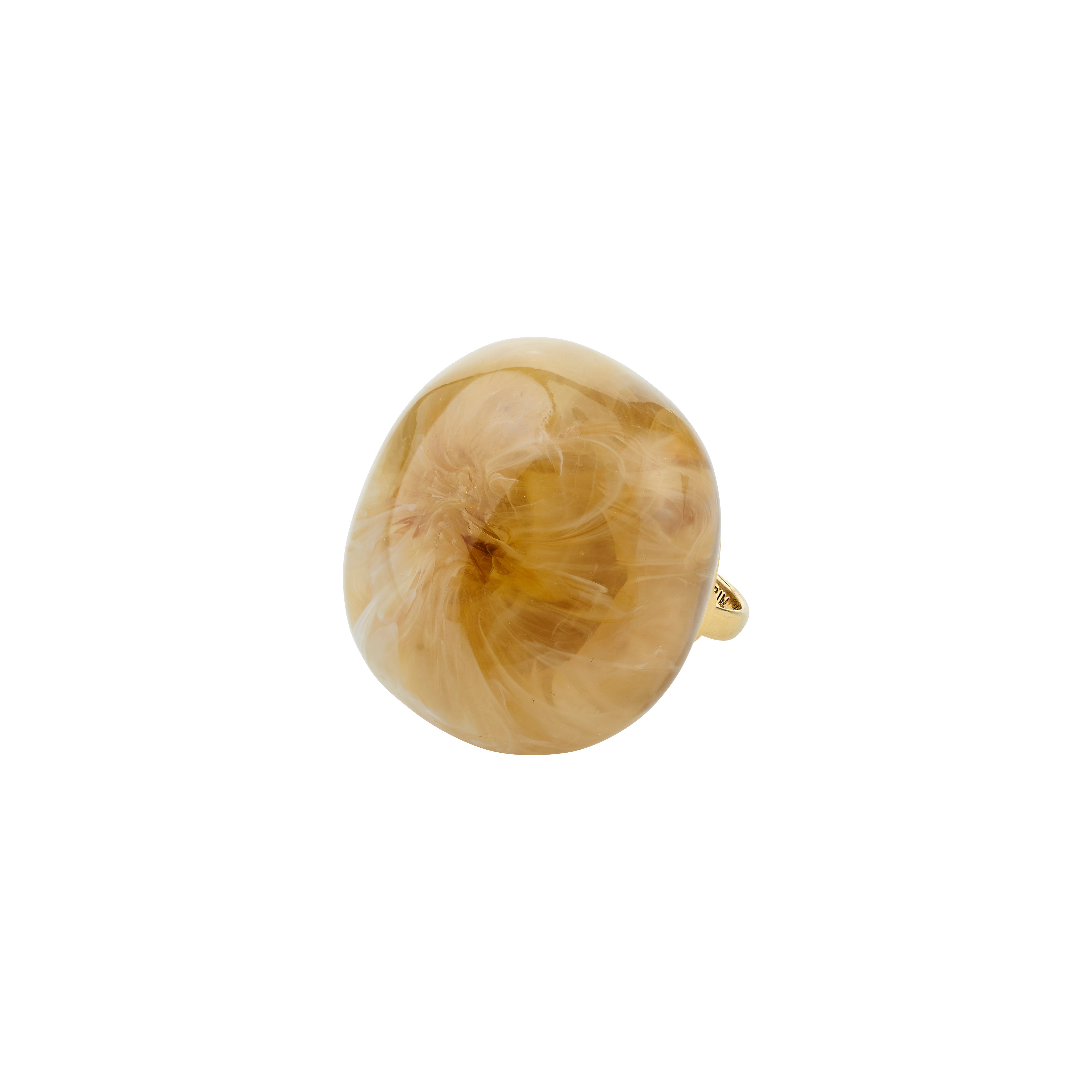 Pilgrim AASE ring guldbelagt